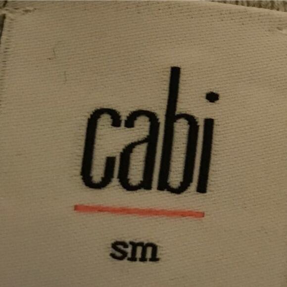 CAbi Zip Front Sweater Sz. S - Picture 5 of 6